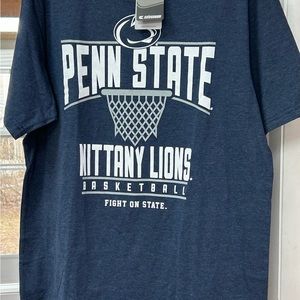 NWT Penn State Basketball Tee, Heather Blue, Women’s Size XL